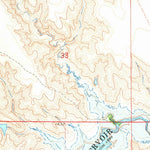 United States Geological Survey Okobojo, SD (1965, 24000-Scale) digital map