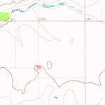 United States Geological Survey Okobojo SE, SD (1967, 24000-Scale) digital map