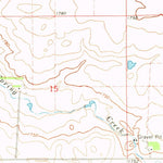 United States Geological Survey Okobojo SE, SD (1967, 24000-Scale) digital map