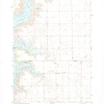 United States Geological Survey Okobojo SW, SD (1973, 24000-Scale) digital map