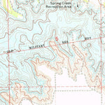 United States Geological Survey Okobojo SW, SD (1973, 24000-Scale) digital map