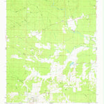 United States Geological Survey Okolona North, AR (1975, 24000-Scale) digital map