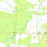 United States Geological Survey Okolona North, AR (1975, 24000-Scale) digital map