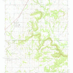 United States Geological Survey Oktaha, OK (1974, 24000-Scale) digital map