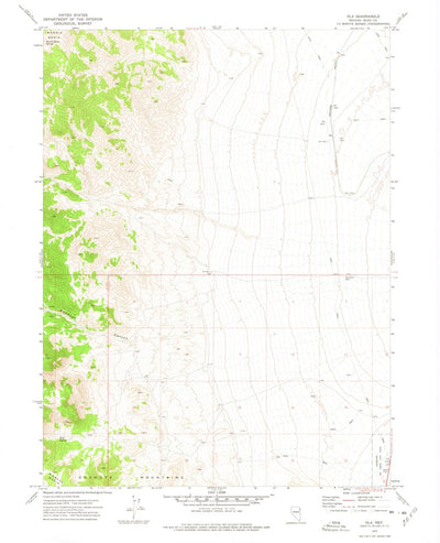 United States Geological Survey Ola, NV (1972, 24000-Scale) digital map