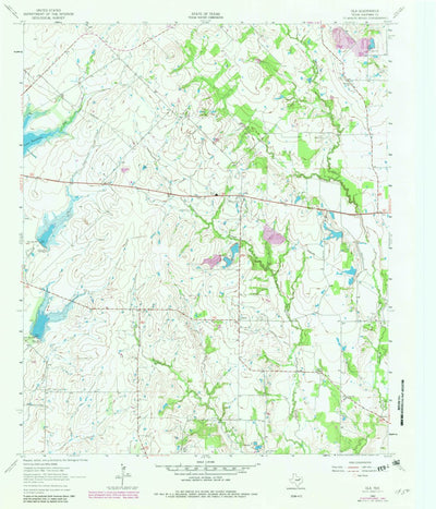 United States Geological Survey Ola, TX (1962, 24000-Scale) digital map
