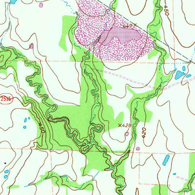 United States Geological Survey Ola, TX (1962, 24000-Scale) digital map