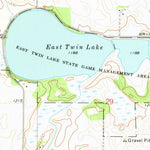 United States Geological Survey Olaf, IA (1972, 24000-Scale) digital map