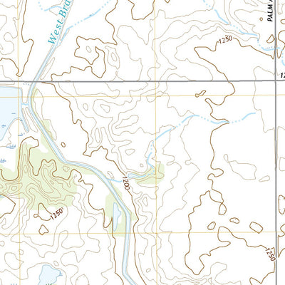 United States Geological Survey Olaf, IA (2022, 24000-Scale) digital map