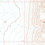 United States Geological Survey Olaf Knolls, AZ (1971, 24000-Scale) digital map