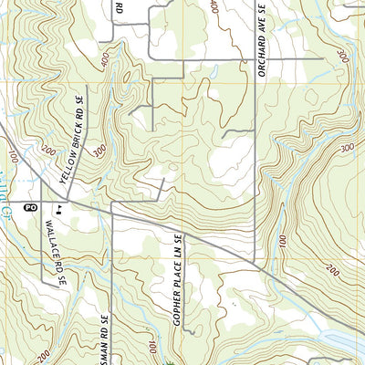 United States Geological Survey Olalla, WA (2020, 24000-Scale) digital map