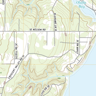United States Geological Survey Olalla, WA (2020, 24000-Scale) digital map