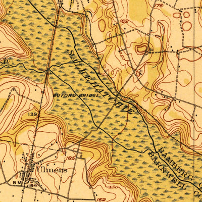 United States Geological Survey Olar, SC (1919, 62500-Scale) digital map