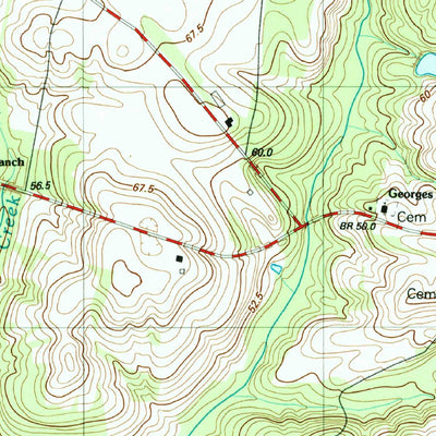 United States Geological Survey Olar, SC (1982, 24000-Scale) digital map