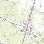 United States Geological Survey Olar, SC (2020, 24000-Scale) digital map