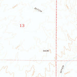 United States Geological Survey Olathe NW, CO (1955, 24000-Scale) digital map