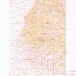 United States Geological Survey Old Baldy Mountain, MT (1989, 24000-Scale) digital map