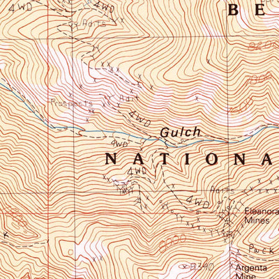 United States Geological Survey Old Baldy Mountain, MT (1989, 24000-Scale) digital map