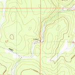 United States Geological Survey Old Baldy Mountain, SD-WY (1984, 24000-Scale) digital map