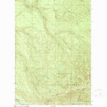 United States Geological Survey Old Baldy Mountain, WA (1986, 24000-Scale) digital map