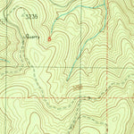 United States Geological Survey Old Baldy Mountain, WA (1986, 24000-Scale) digital map