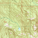 United States Geological Survey Old Baldy Mountain, WA (1986, 24000-Scale) digital map
