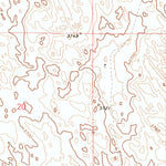 United States Geological Survey Old Baldy, NE (1971, 24000-Scale) digital map
