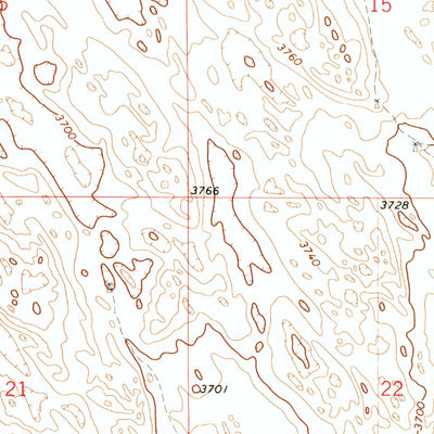 United States Geological Survey Old Baldy, NE (1971, 24000-Scale) digital map