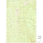 United States Geological Survey Old Baldy, WA (1989, 24000-Scale) digital map
