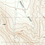 United States Geological Survey Old Blue Mountain, TX (1983, 24000-Scale) digital map