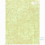 United States Geological Survey Old Blue, OR (1990, 24000-Scale) digital map