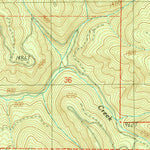 United States Geological Survey Old Blue, OR (1990, 24000-Scale) digital map