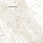 United States Geological Survey Old Dad Mountain, CA (2021, 24000-Scale) digital map