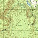 United States Geological Survey Old Faithful, WY (1986, 24000-Scale) digital map