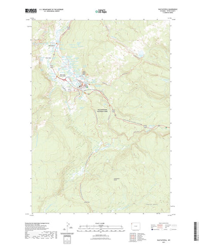 United States Geological Survey Old Faithful, WY (2021, 24000-Scale) digital map