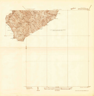 United States Geological Survey Old Fort, NC (1934, 24000-Scale) digital map