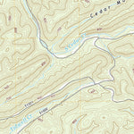 United States Geological Survey Old Glory Mountain, OK (2022, 24000-Scale) digital map