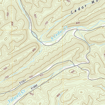 United States Geological Survey Old Glory Mountain, OK (2022, 24000-Scale) digital map