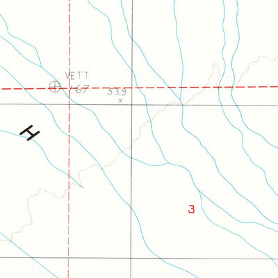 United States Geological Survey Old Ibex Pass, CA (1985, 24000-Scale) digital map