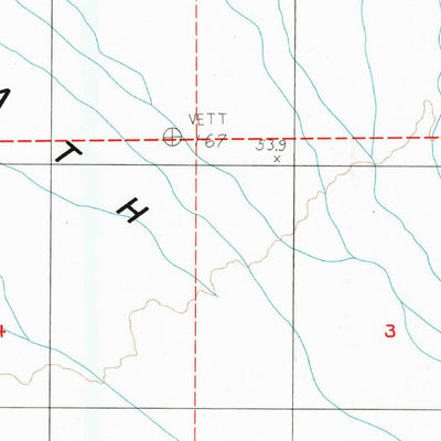 United States Geological Survey Old Ibex Pass, CA (1996, 24000-Scale) digital map