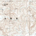 United States Geological Survey Old Ibex Pass, CA (1996, 24000-Scale) digital map