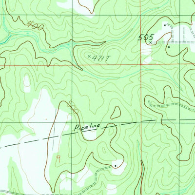 United States Geological Survey Old Kingston, AL (1987, 24000-Scale) digital map