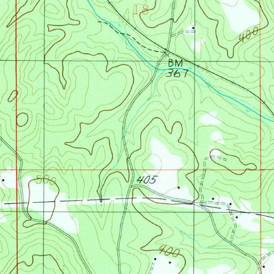 United States Geological Survey Old Kingston, AL (1987, 24000-Scale) digital map
