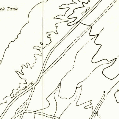 United States Geological Survey Old Leupp, AZ (1955, 24000-Scale) digital map