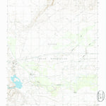 United States Geological Survey Old Leupp, AZ (1986, 24000-Scale) digital map