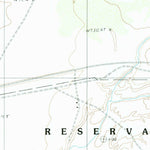 United States Geological Survey Old Leupp, AZ (1986, 24000-Scale) digital map