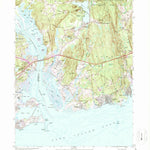 United States Geological Survey Old Lyme, CT (1958, 24000-Scale) digital map
