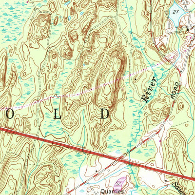 United States Geological Survey Old Lyme, CT (1958, 24000-Scale) digital map