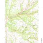 United States Geological Survey Old Maid Gulch, WY (1967, 24000-Scale) digital map