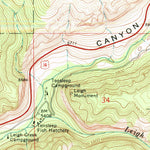 United States Geological Survey Old Maid Gulch, WY (1967, 24000-Scale) digital map